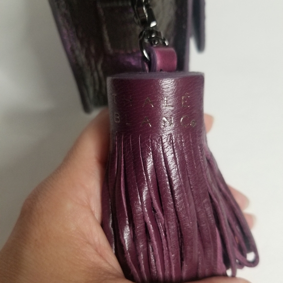 THALE BLANC AUDREY MICRO Metallic Purple Bag - Picture 14 of 16